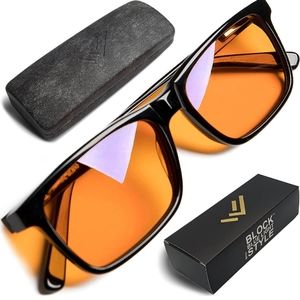 New in Package Amber Blue Light Blocking Glasses